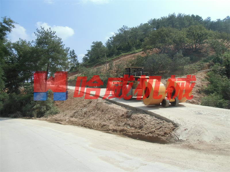 河源现场冲击压路机施工
