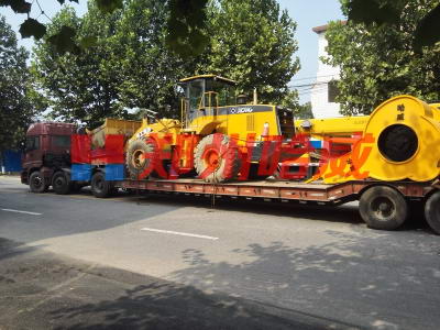 发往宁夏固原冲击压路机