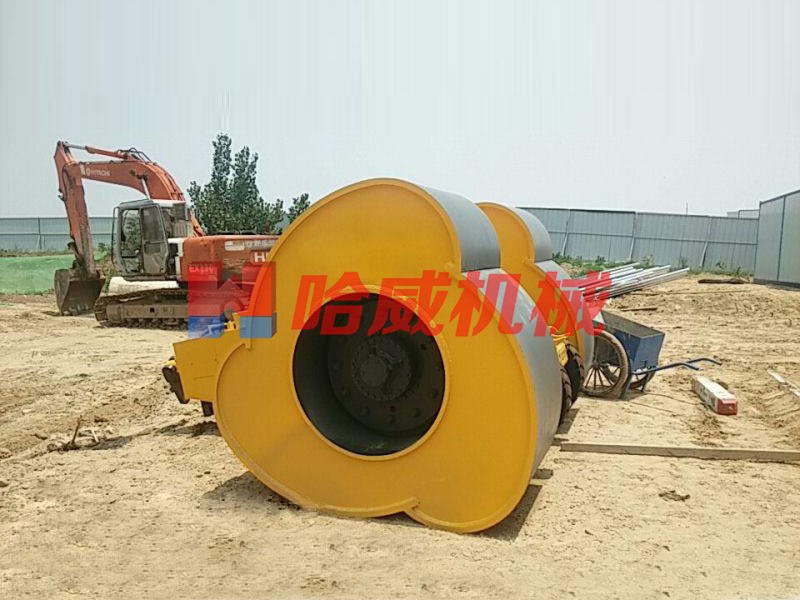 吉林松原市冲击压路机施工